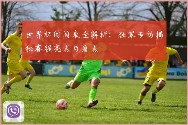 世界杯时间表全解析:独家专访揭秘赛程亮点与看点