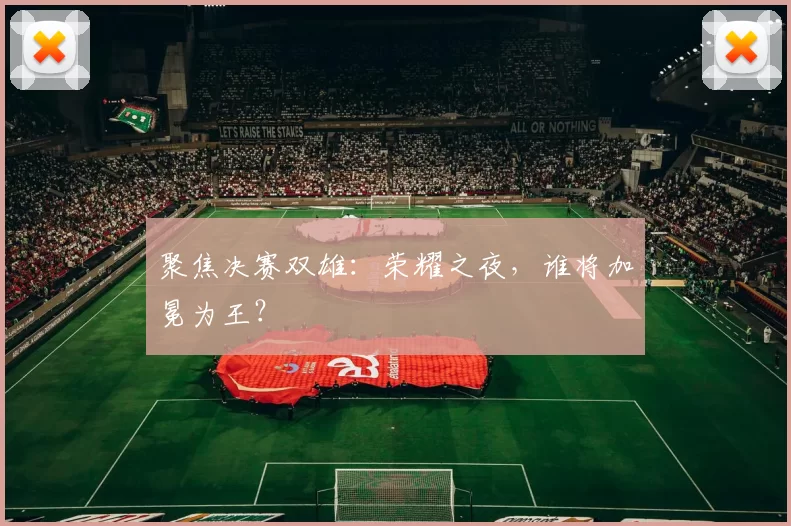 聚焦决赛双雄:荣耀之夜,谁将加冕为王?