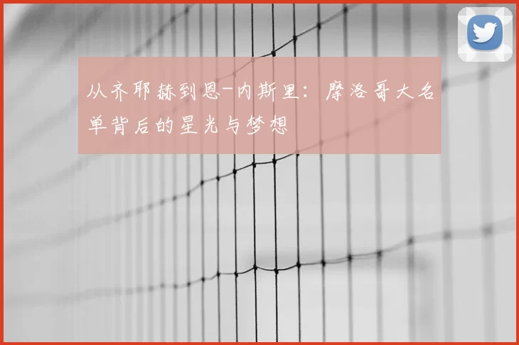 从齐耶赫到恩-内斯里：摩洛哥大名单背后的星光与梦想