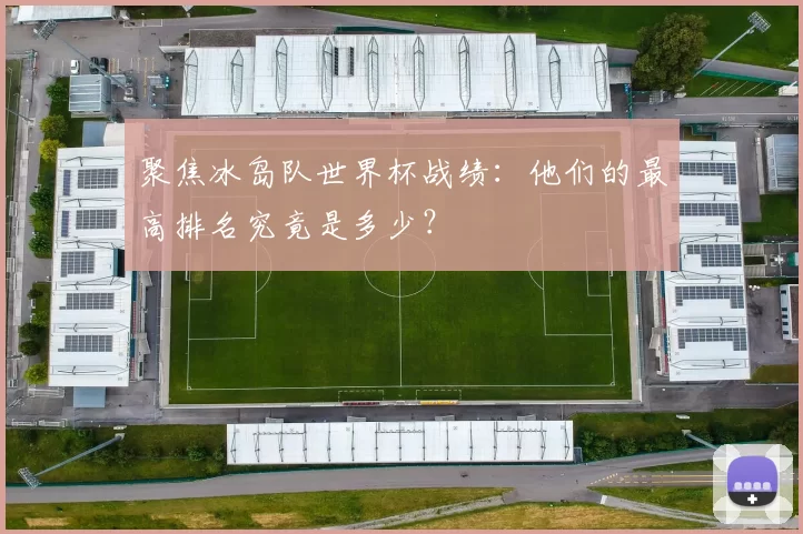 聚焦冰岛队世界杯战绩:他们的最高排名究竟是多少?