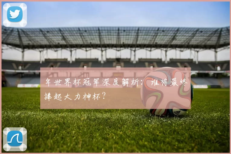 年世界杯冠军深度解析:谁将最终捧起大力神杯?